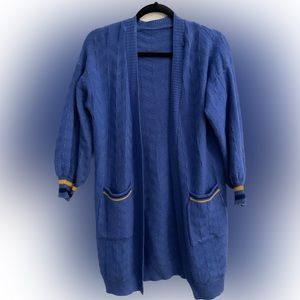 Soft blue cardigan